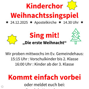 Weihnachtssingspiel