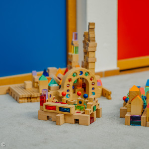 Bauwerk auf dem Spieleteppich